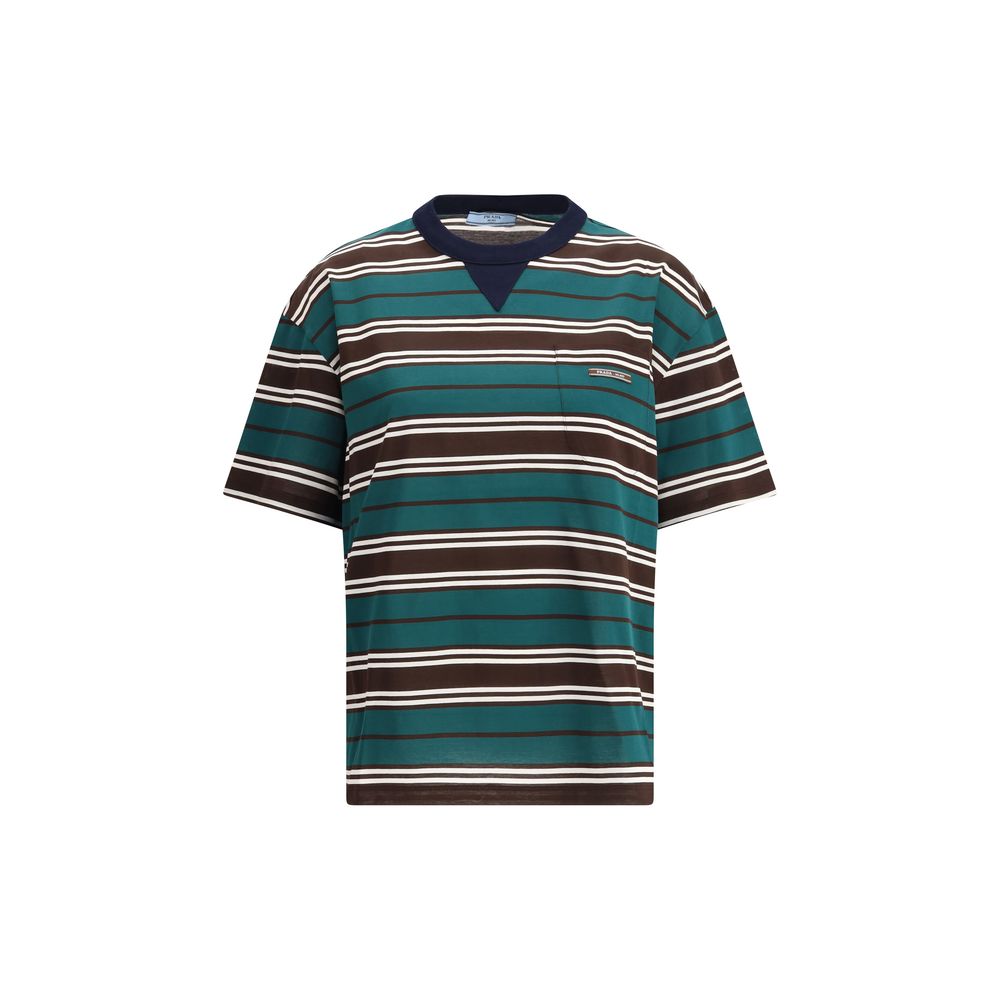 Prada Striped cotton T-shirt - IT40 | M