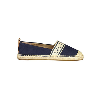 Ralph Lauren Blue Polyester Flat Shoe - EU38/US8