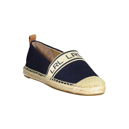 Ralph Lauren Blue Polyester Flat Shoe - EU38/US8