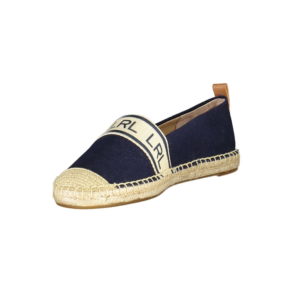 Ralph Lauren Blue Polyester Flat Shoe - EU38/US8