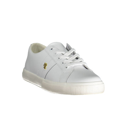 Ralph Lauren White Polyester Sneaker - EU40/US10