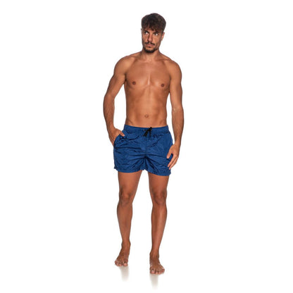 Refrigiwear Blue Nylon Men’s Swimsuit Shorts - S