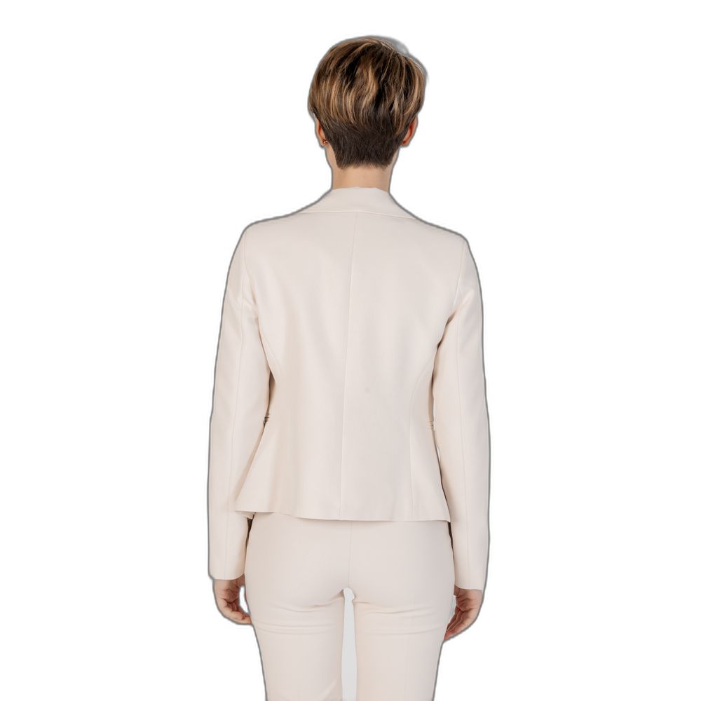 Rinascimento Beige Polyester Suits & Blazer - XL