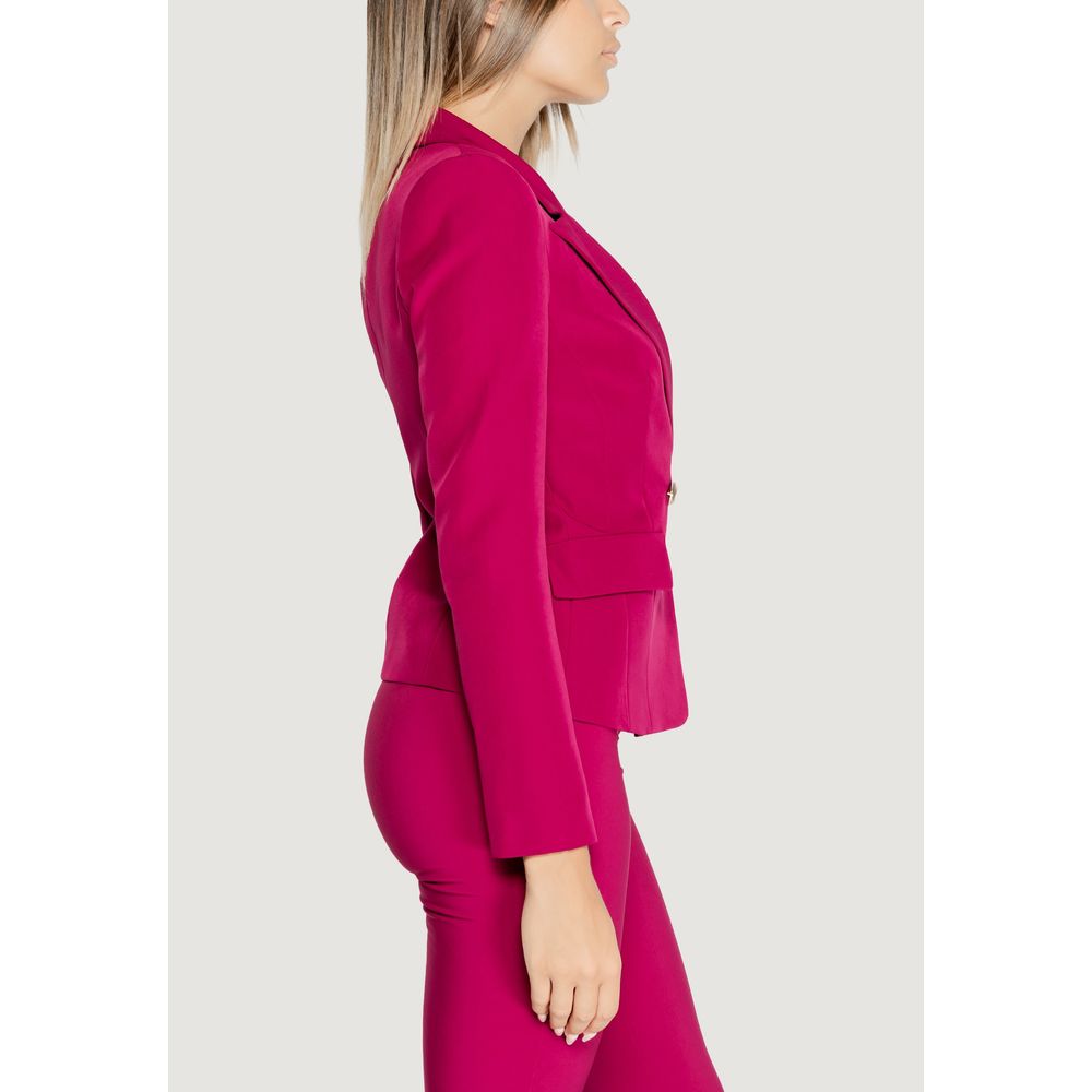 Rinascimento Bordeaux Polyester Suits & Blazer - IT44|L