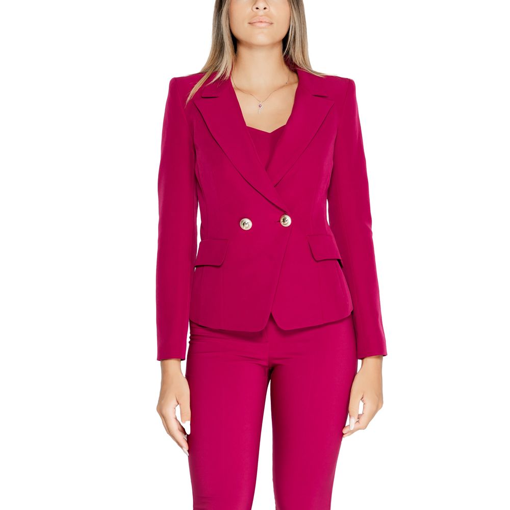 Rinascimento Bordeaux Polyester Suits & Blazer - IT44|L