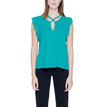 Rinascimento Green Polyester Shirt