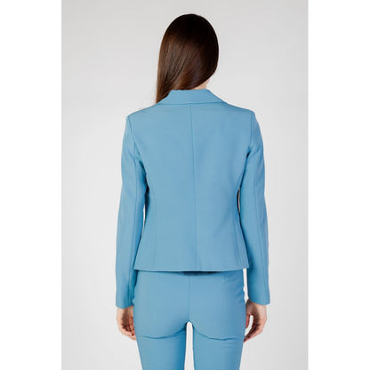 Rinascimento Turquoise Polyester Suits & Blazer - IT42|M