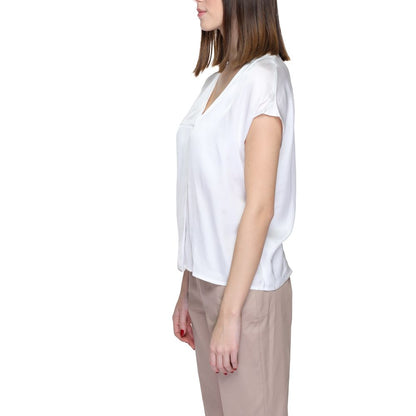 Rinascimento White Viscose Shirt - IT48 | L