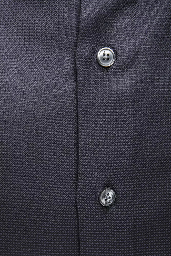 Robert Friedman Blue Cotton Men’s Shirt