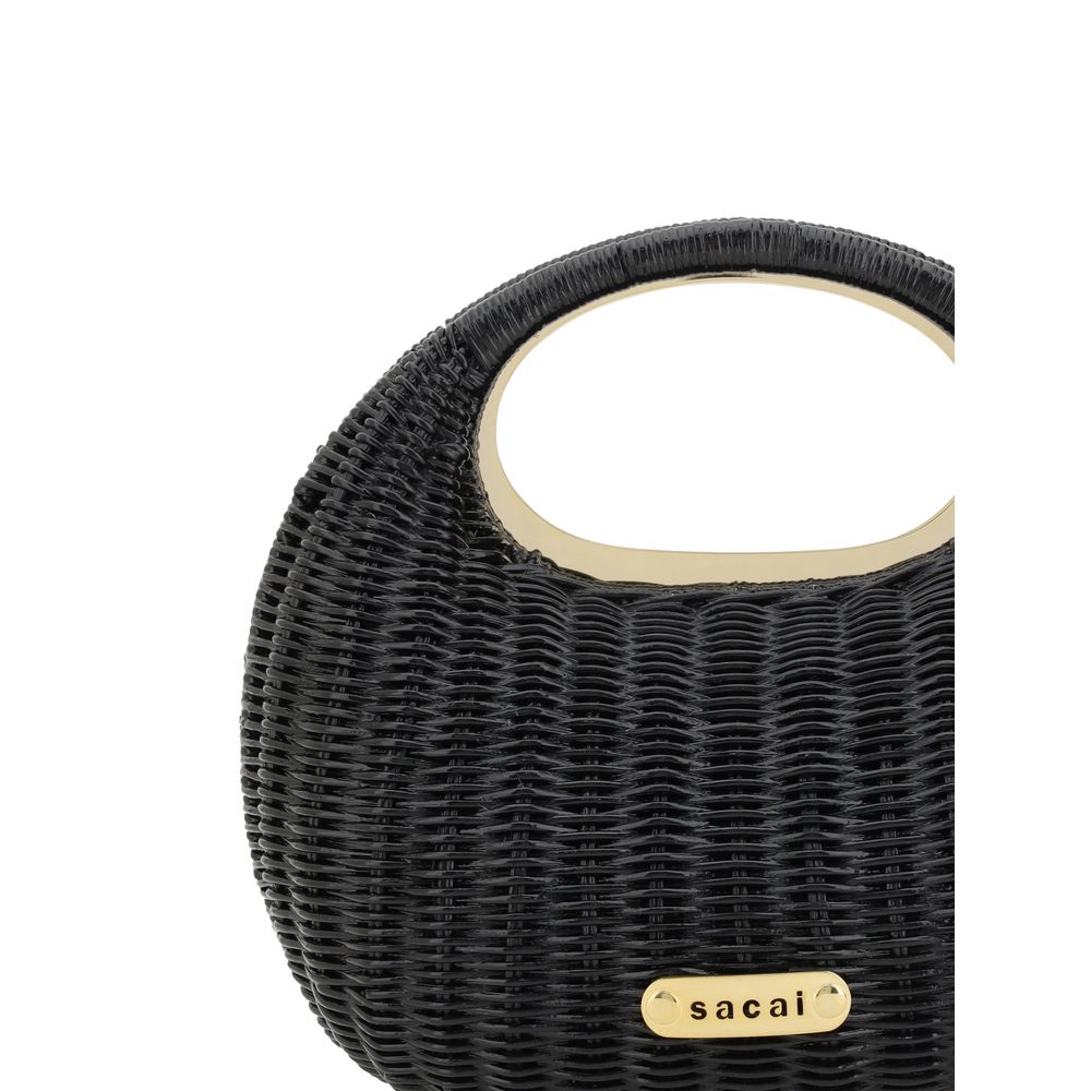 Sacai Rattan Handbag