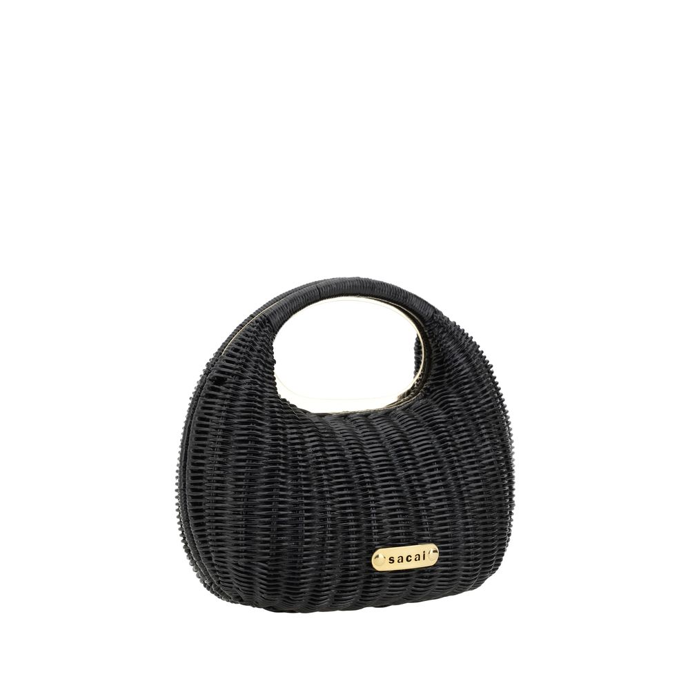 Sacai Rattan Handbag