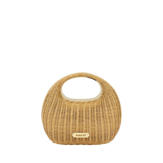 Sacai Rattan Handbag