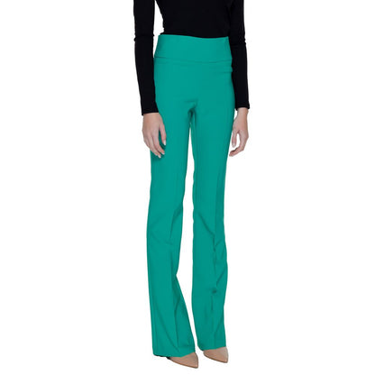 Sandro Ferrone Green Polyester Jeans & Pant - 38 | XXS