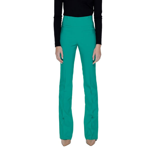 Sandro Ferrone Green Polyester Jeans & Pant - 38 | XXS