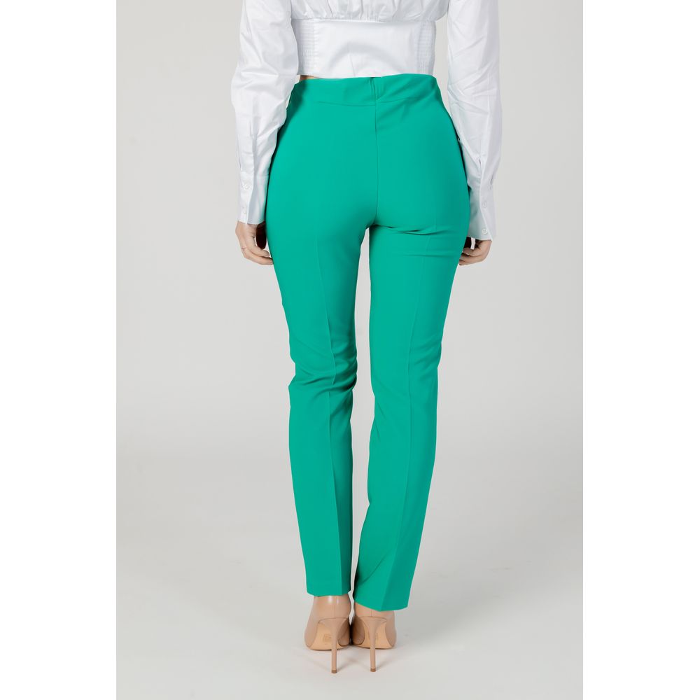 Sandro Ferrone Green Polyester Jeans & Pant - IT40 | XS