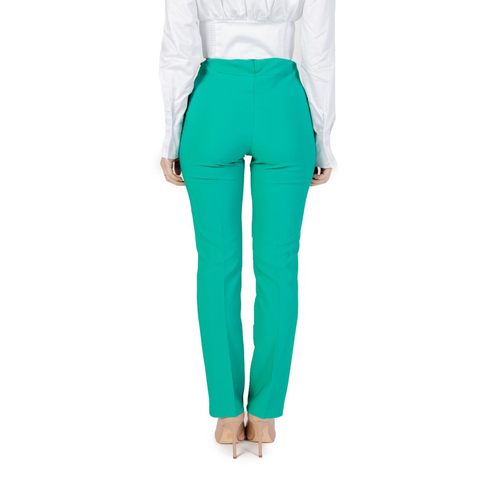 Sandro Ferrone Green Polyester Jeans & Pant - IT40 | XS