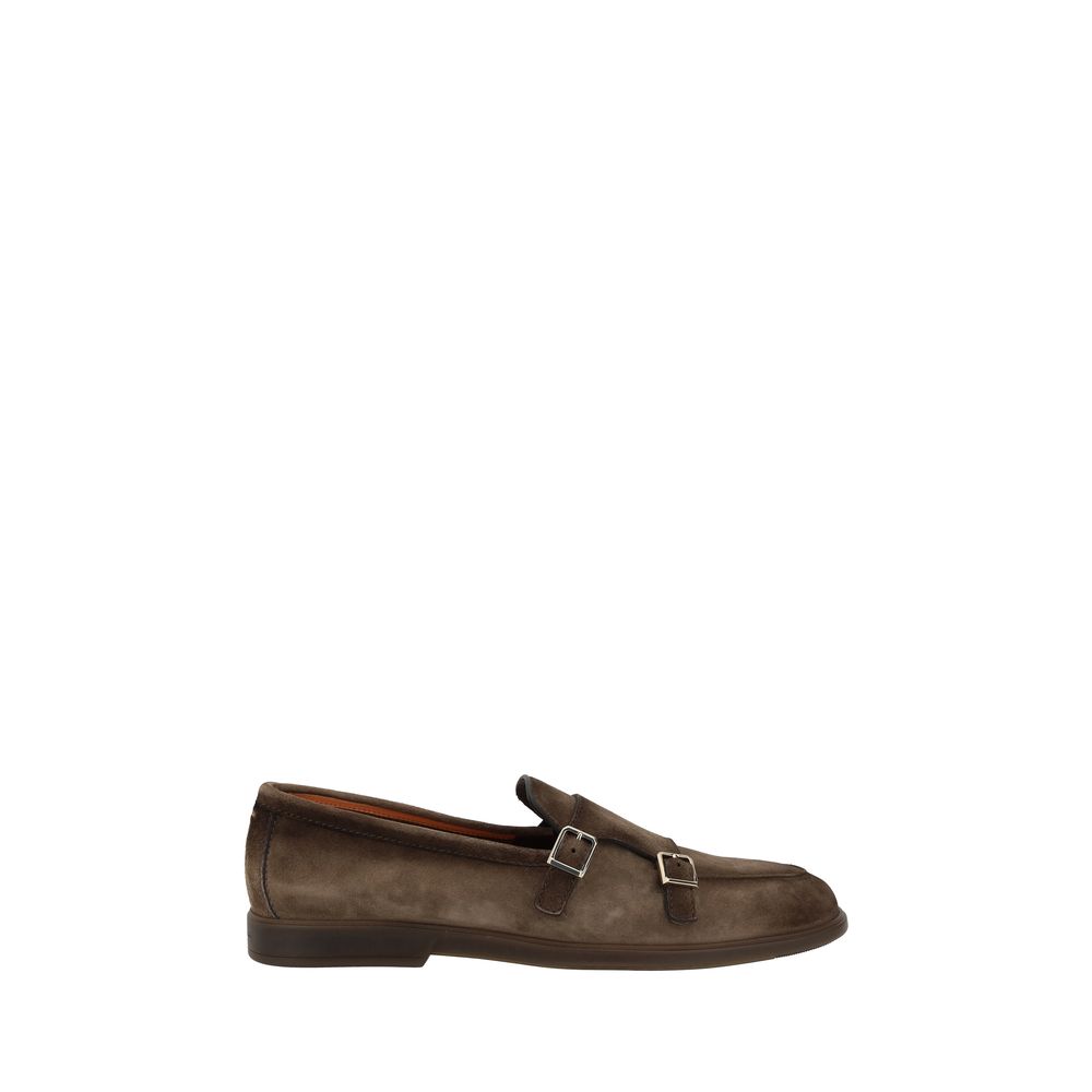 Santoni Leather Loafers - EU43/US10