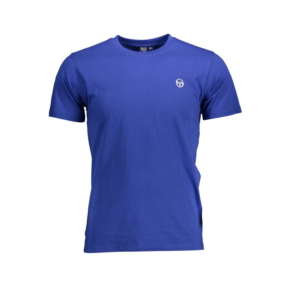 Sergio Tacchini Blue Cotton T-Shirt - XXL