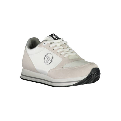 Sergio Tacchini White Polyester Women Sneaker - EU40/US10