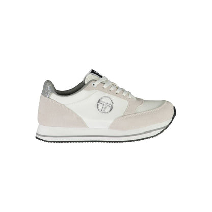 Sergio Tacchini White Polyester Women Sneaker - EU40/US10