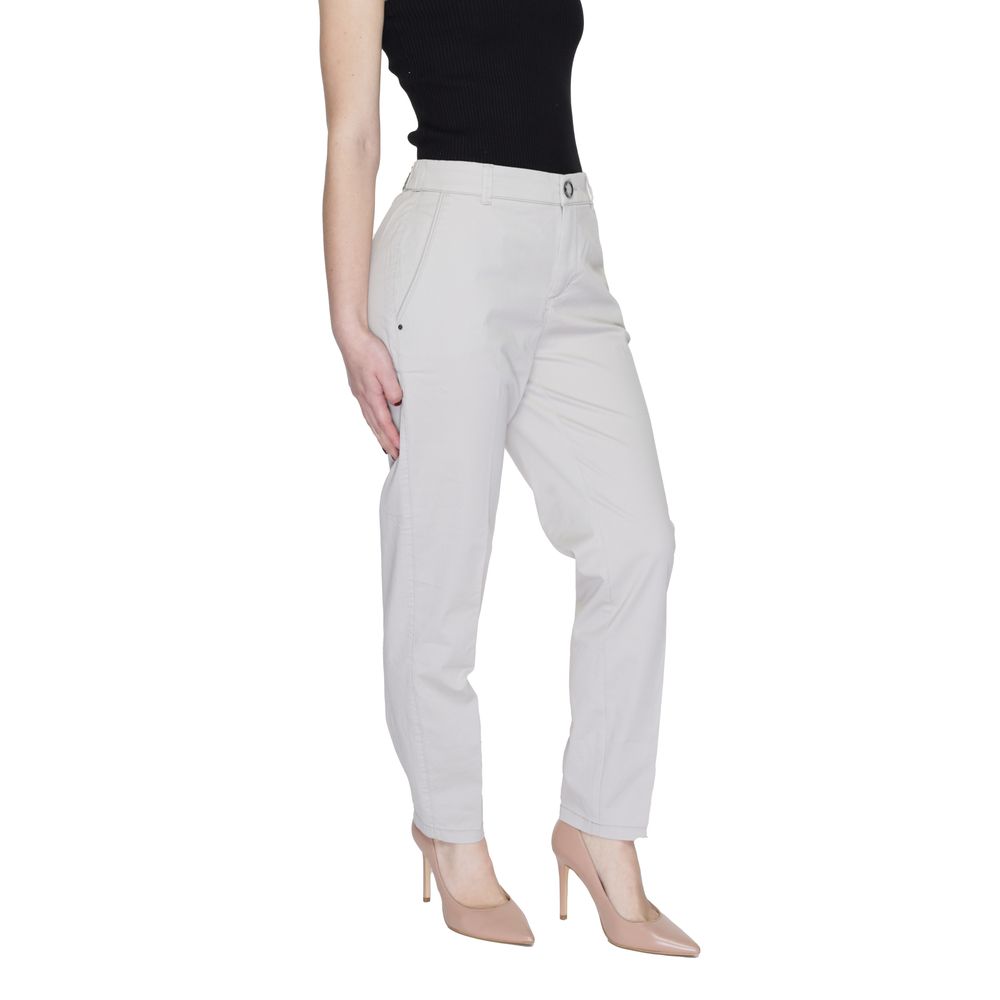 Street One Beige Cotton Jeans & Pant - W44 | L28