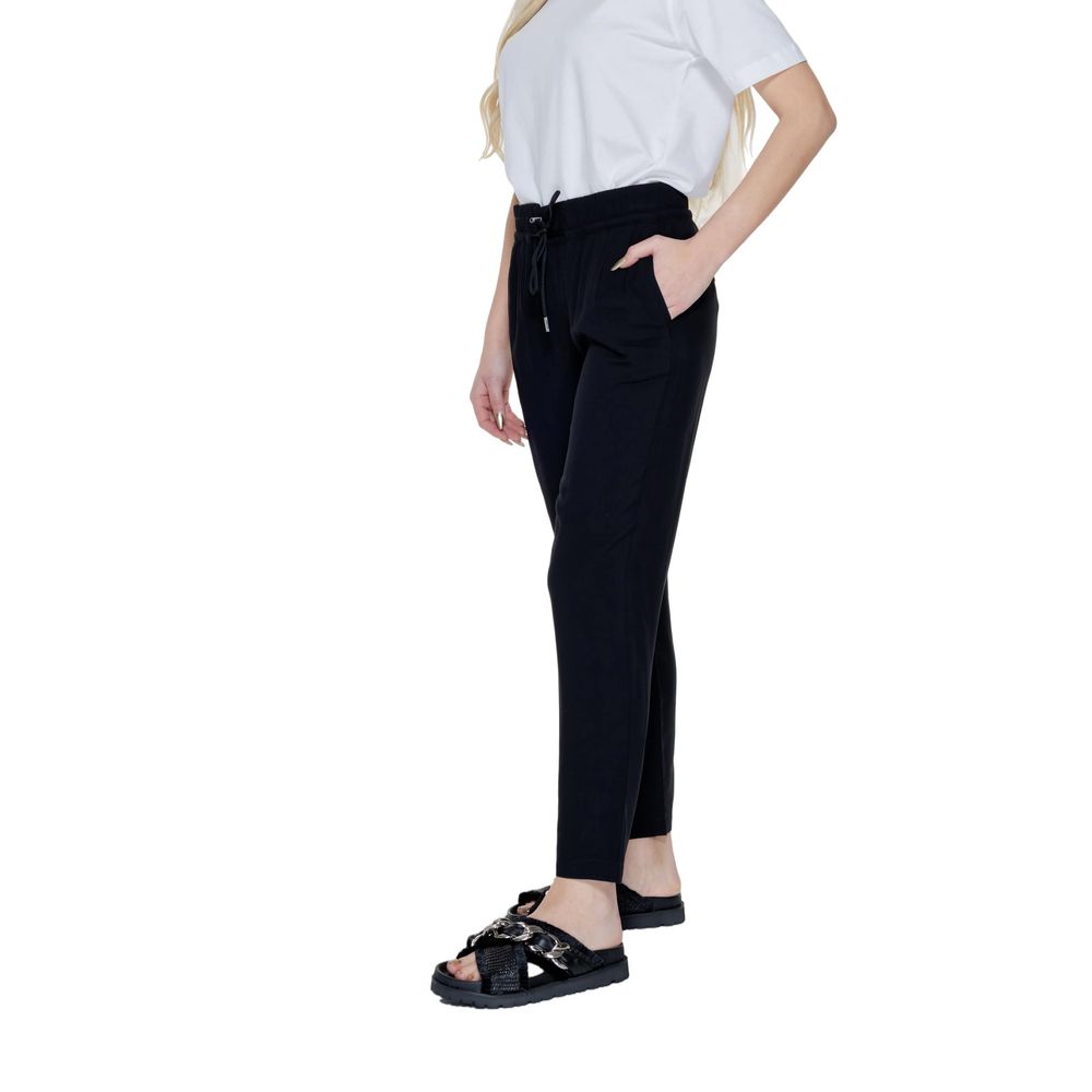 Street One Black Viscose Jeans & Pant - W40 | L28