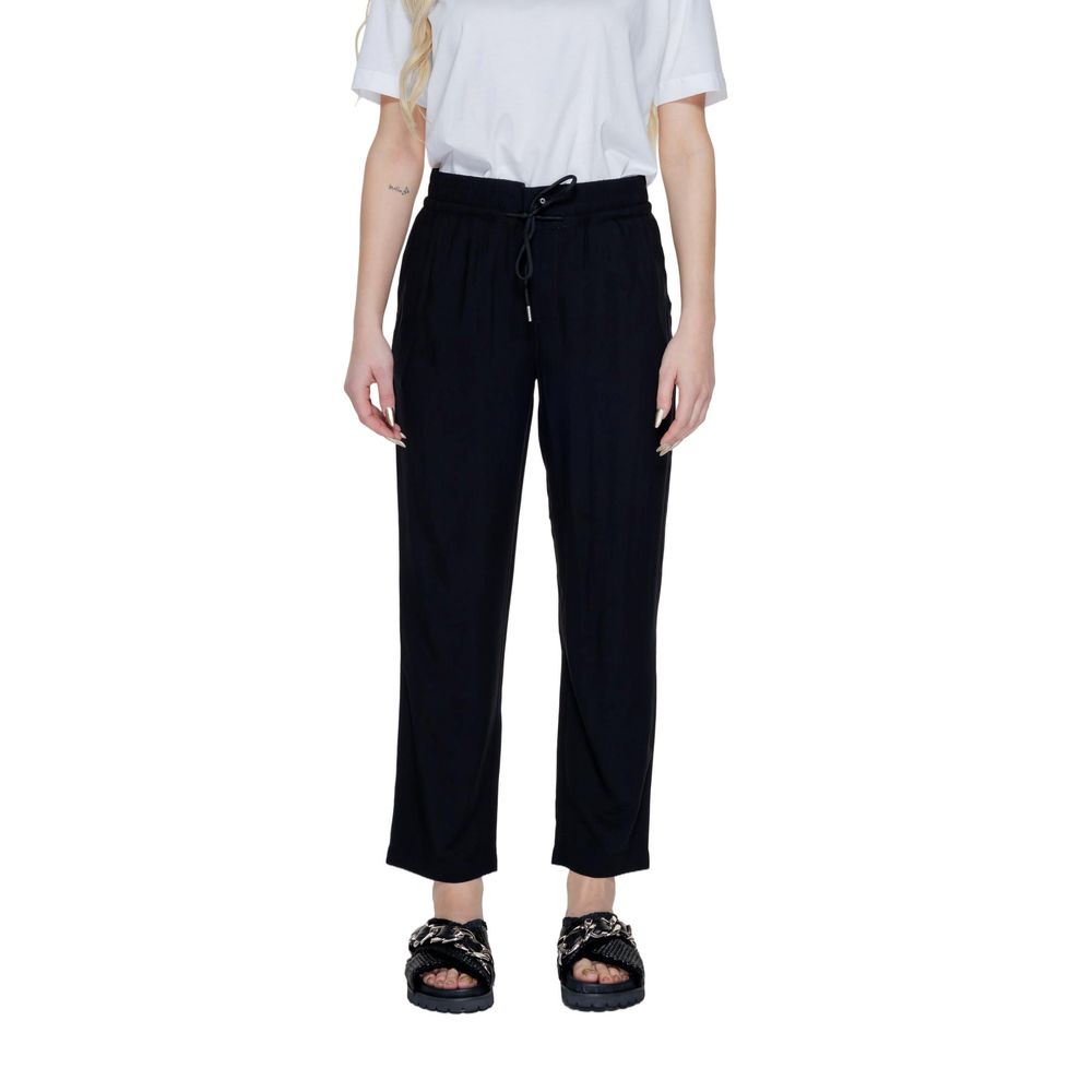 Street One Black Viscose Jeans & Pant - W40 | L28