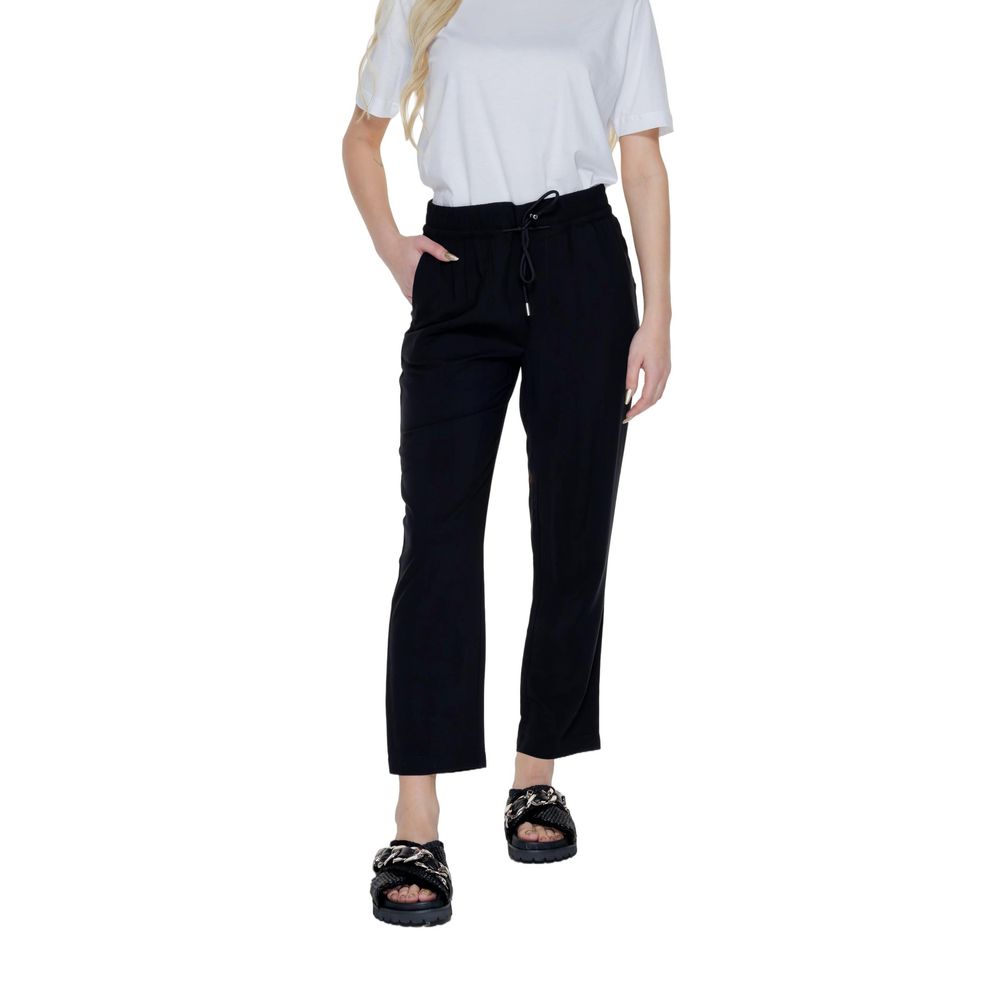 Street One Black Viscose Jeans & Pant - W40 | L28