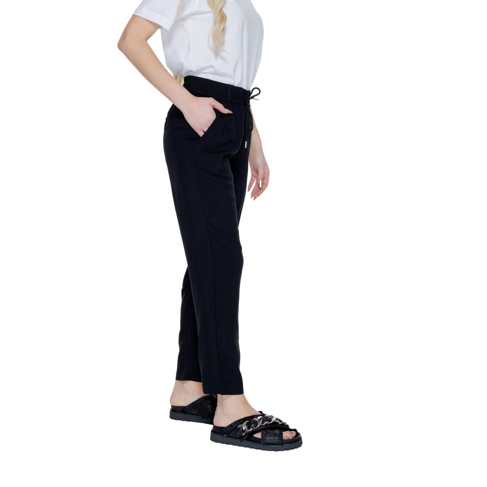 Street One Black Viscose Jeans & Pant - W40 | L28