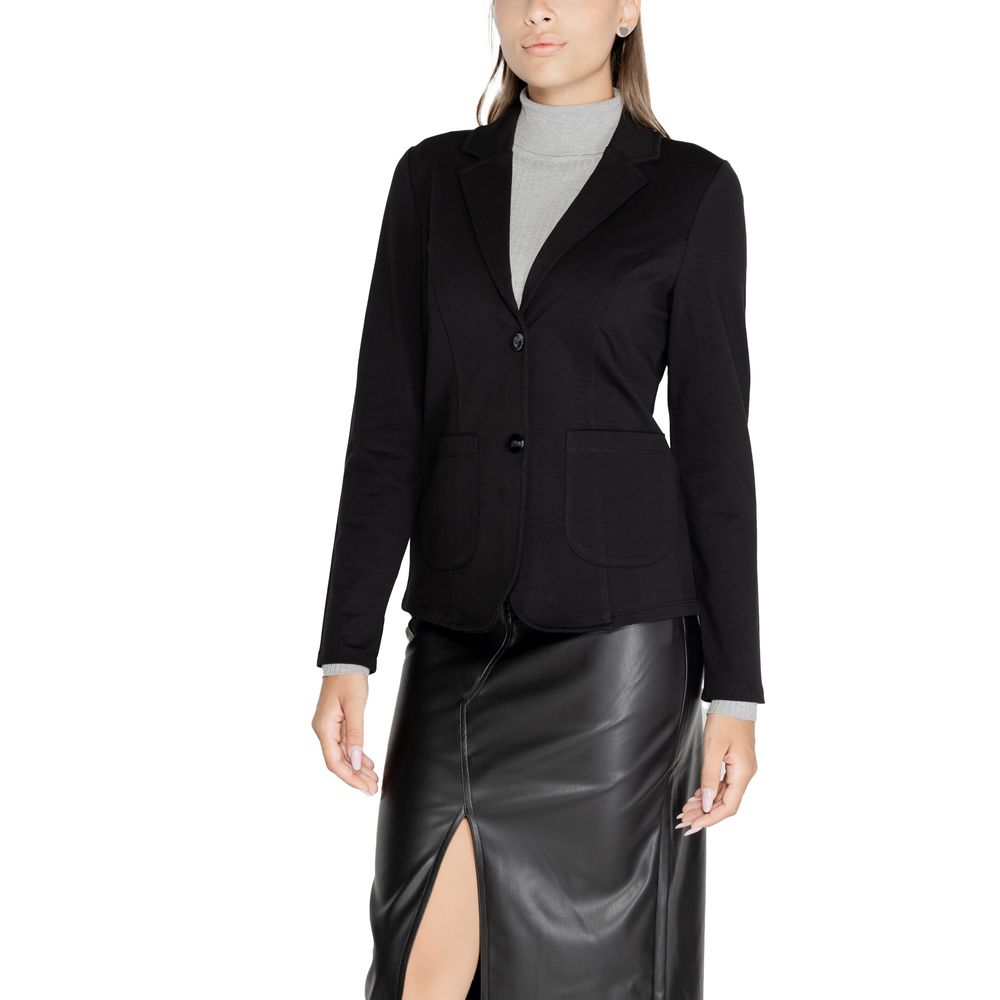 Street One Black Viscose Suits & Blazer - IT36|XXS