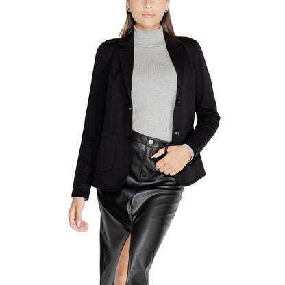 Street One Black Viscose Suits & Blazer - IT36|XXS