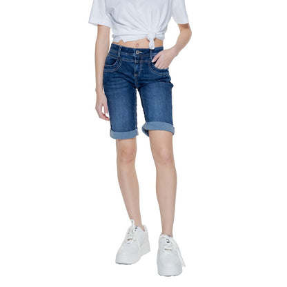 Street One Blue Cotton Short - W26