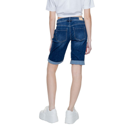 Street One Blue Cotton Short - W26