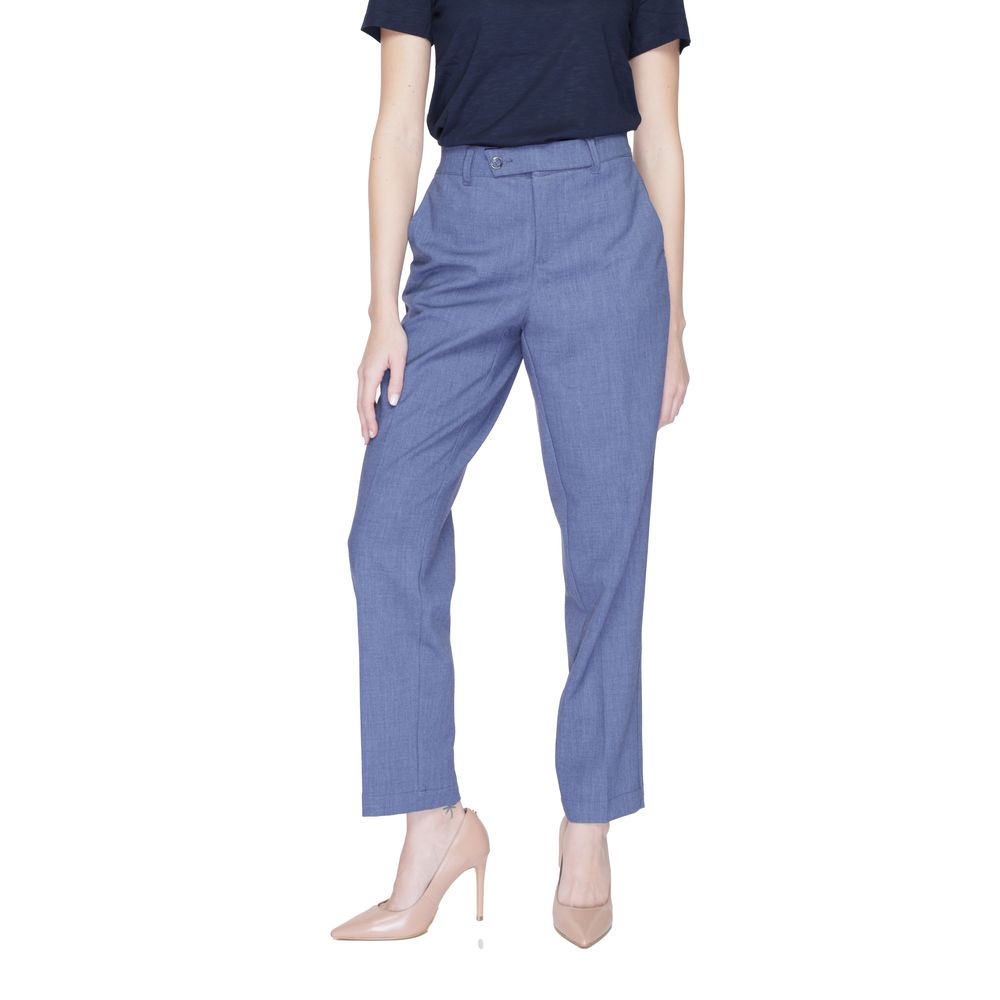 Street One Blue Polyester Jeans & Pant - W36 | L30