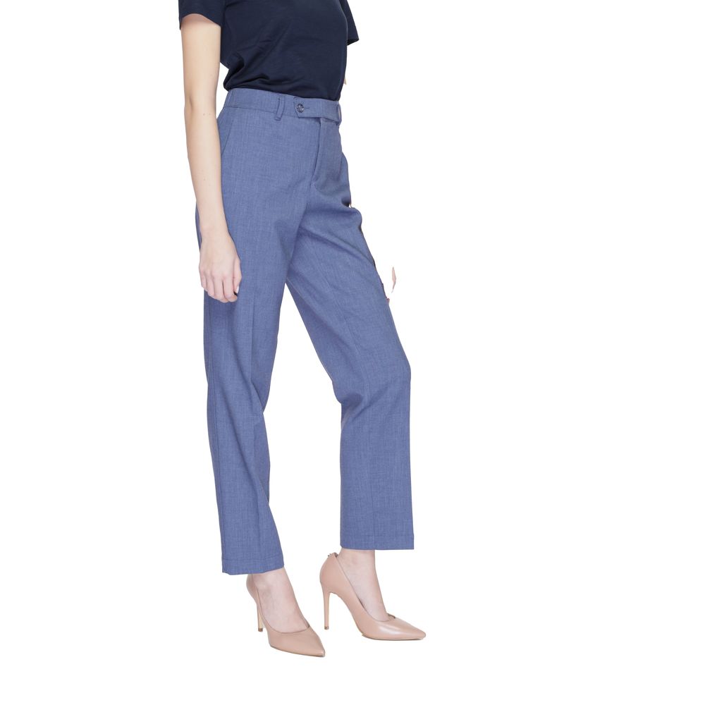 Street One Blue Polyester Jeans & Pant - W36 | L30