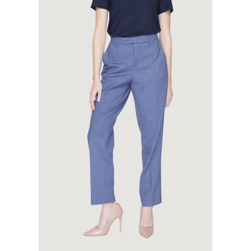 Street One Blue Polyester Jeans & Pant - W36 | L30