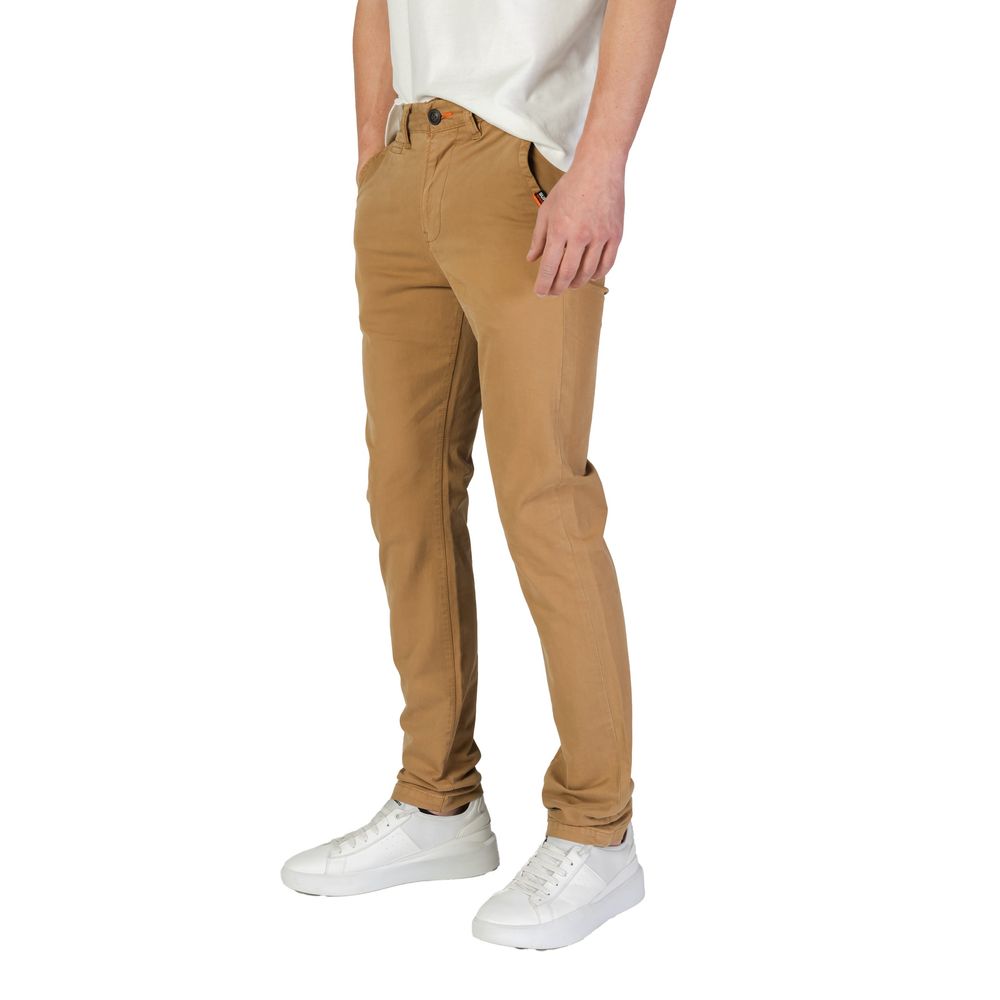 Superdry Beige Cotton Jeans & Pant - W28 | L32