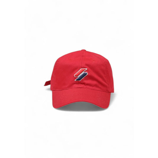 Superdry Red Cotton Hats & Cap - UNI