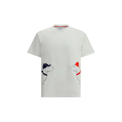 Thom Browne T-Shirt with Hector the dachshund - 1