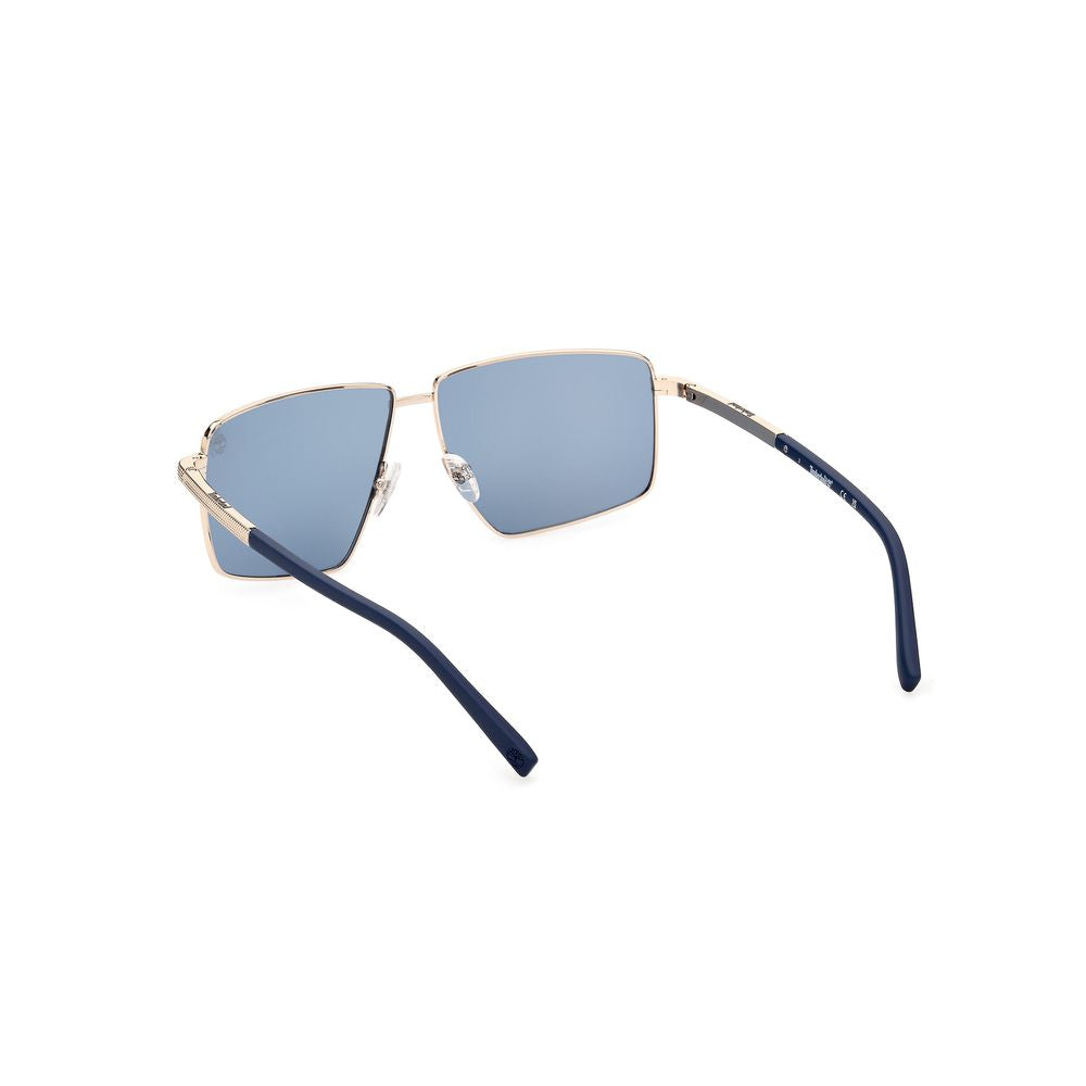 Timberland Gray Metal Sunglasses