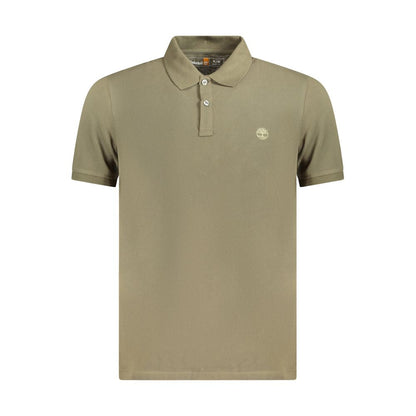 Timberland Green Cotton Polo Shirt