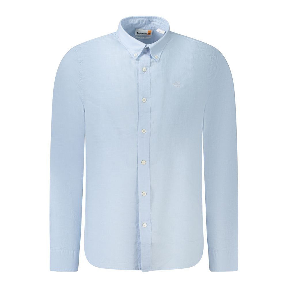 Timberland Light Blue Cotton Shirt