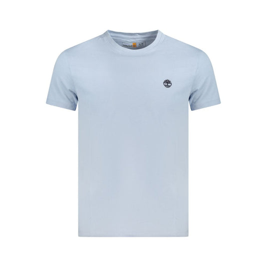 Timberland Light Blue Cotton T-Shirt