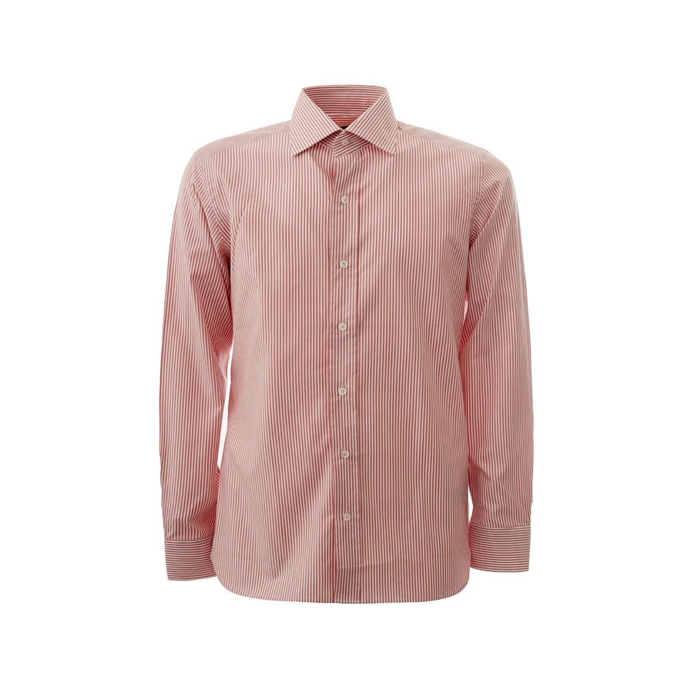 Tom Ford Elegant Pink Cotton Shirt for Men - IT39 | M