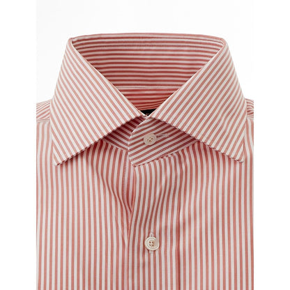 Tom Ford Elegant Pink Cotton Shirt for Men - IT39 | M