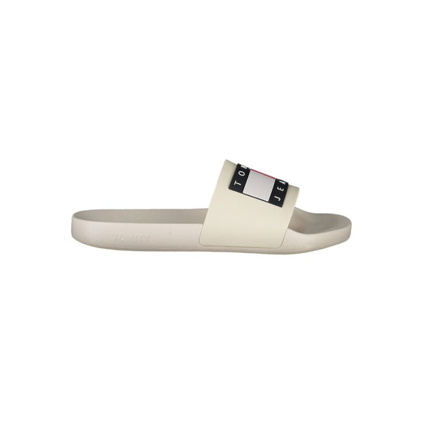 Tommy Hilfiger Beige Polyethylene Men Sandal - EU41/US8