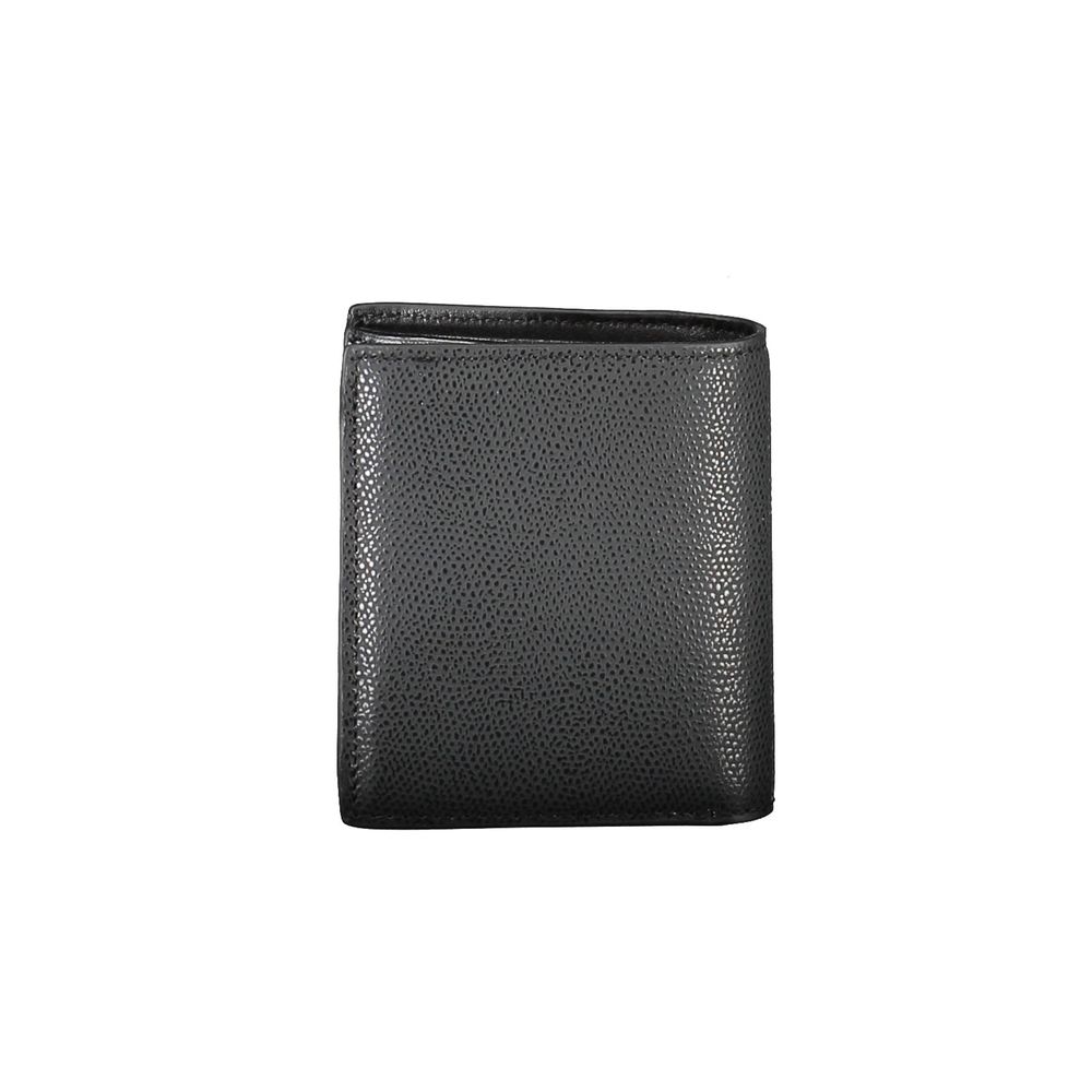 Tommy Hilfiger Black Leather Men Wallet