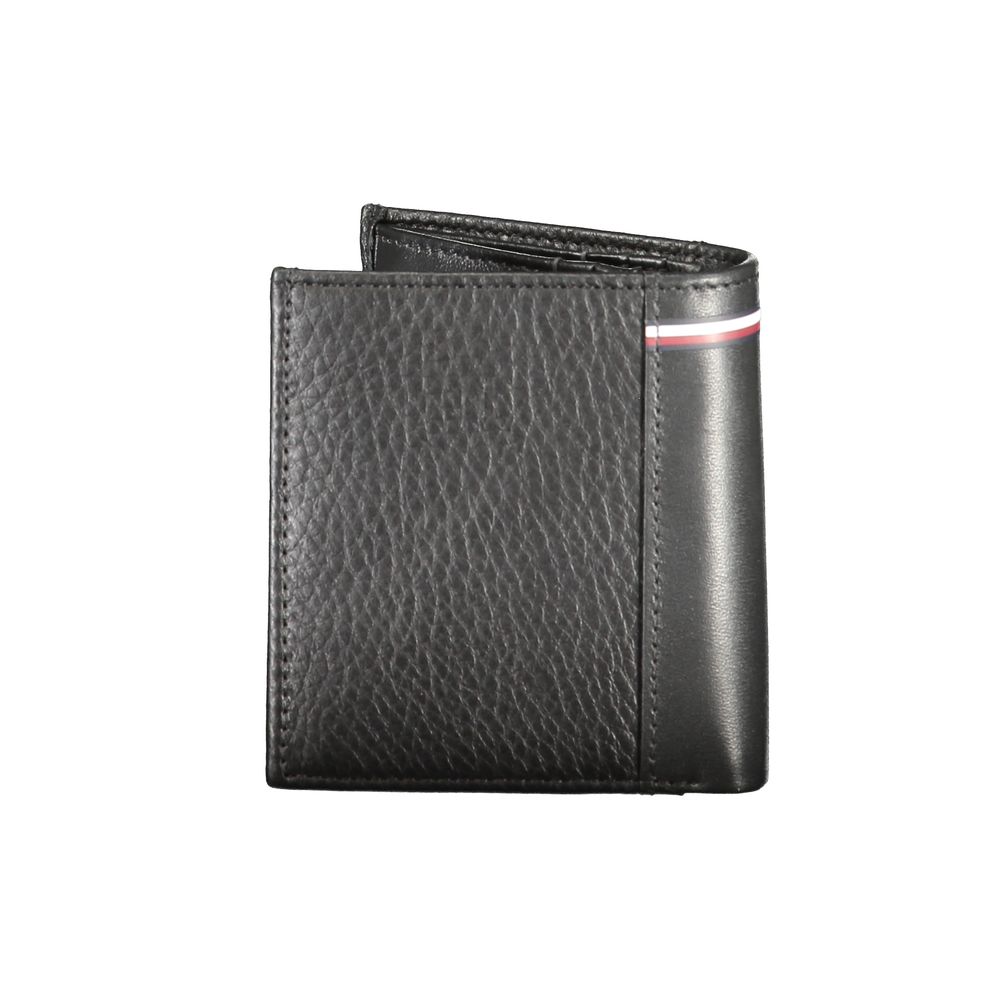 Tommy Hilfiger Black Leather Wallet