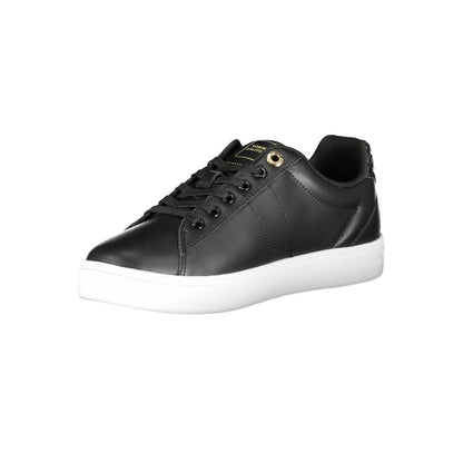 Tommy Hilfiger Black Polyester Sneaker - EU36/US6