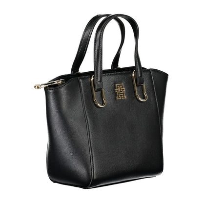 Tommy Hilfiger Black Polyethylene Handbag